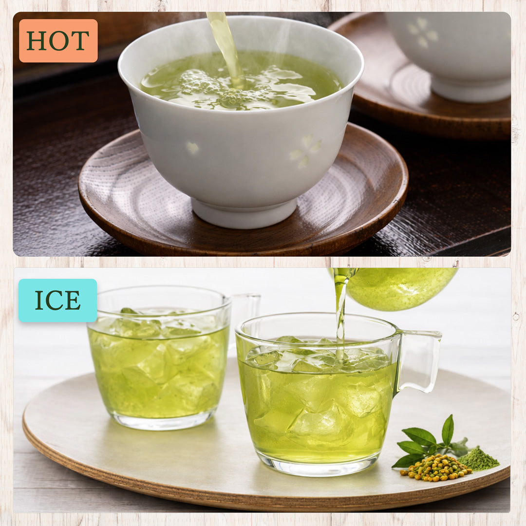 贅沢な抹茶入玄米茶ティーバッグ 2.5g×100P